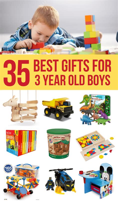 what to get a 3 year old boy who has everything
